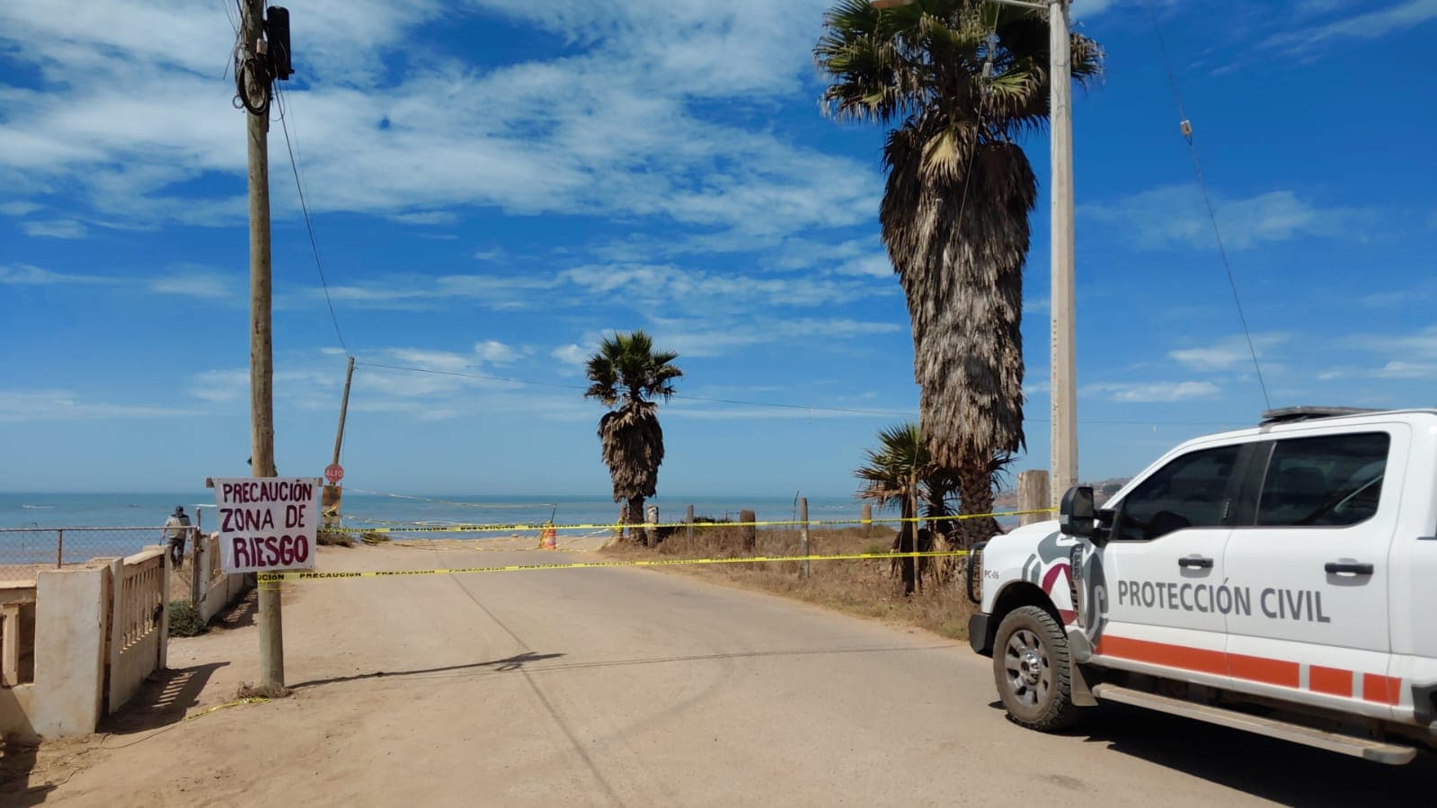 Acuerda Gobierno de Ensenada ruta alterna provisional para la comunidad de Eréndira