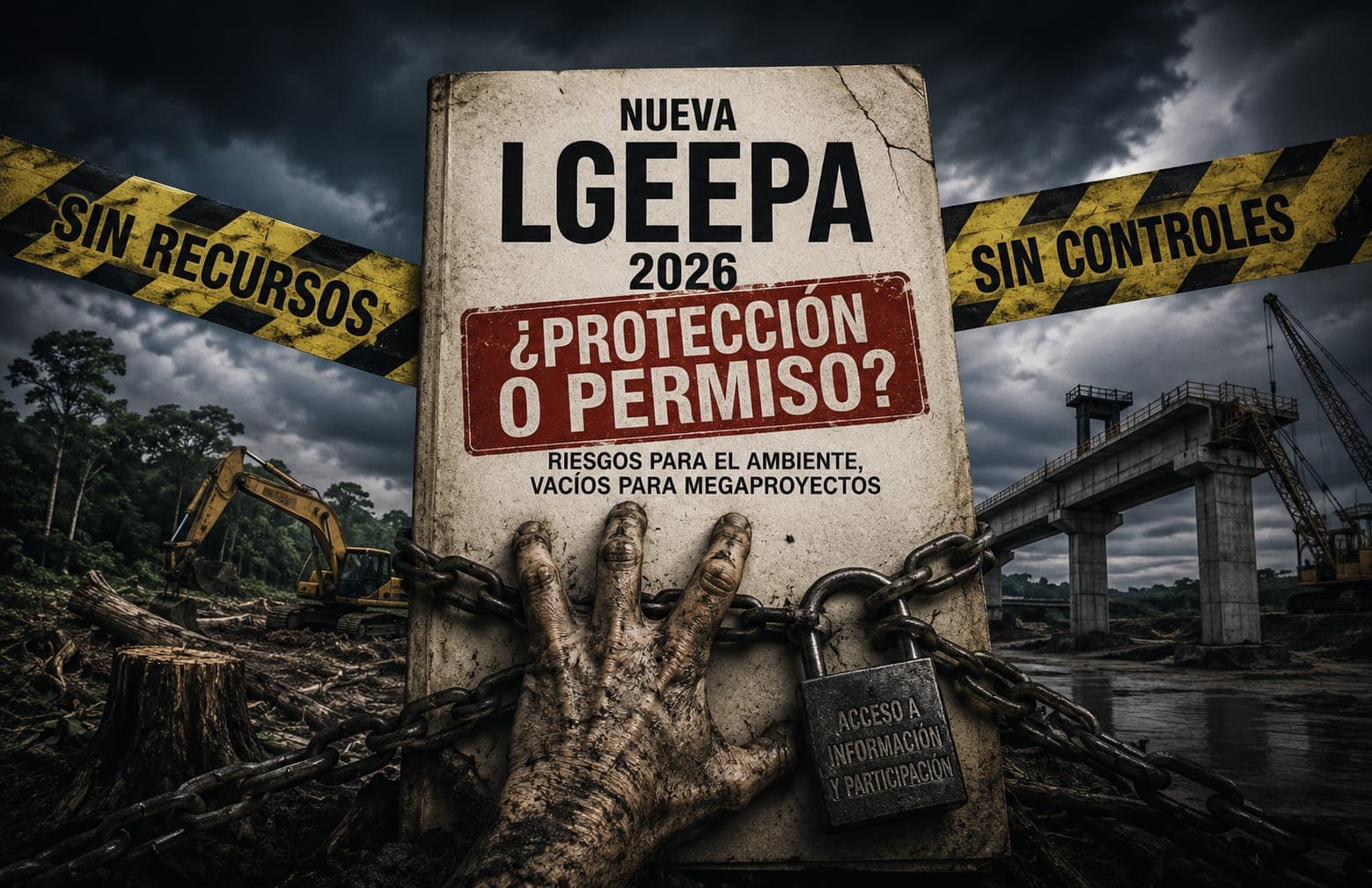 Nueva ley ambiental de Sheinbaum prende alertas: ambientalistas advierten riesgos para megaproyectos