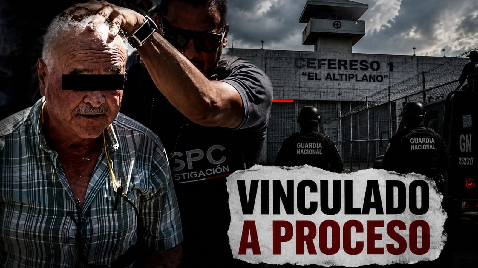 Vinculan a proceso a Ernesto Ruffo; seguirá preso en el Altiplano por caso de presunto contrabando de hidrocarburos