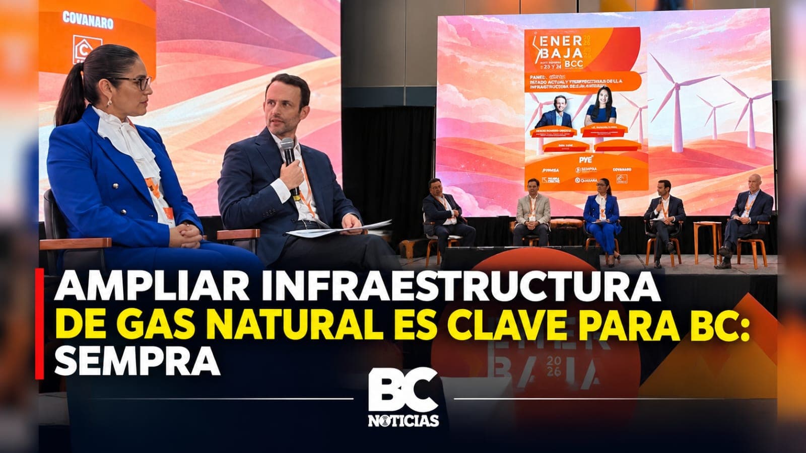 Ampliar infraestructura de gas natural es clave para crecimiento energético e industrial de BC: Sempra