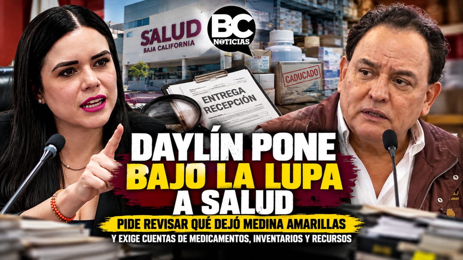 Ponen lupa a Salud: Daylín García pide revisar qué dejó Medina Amarillas