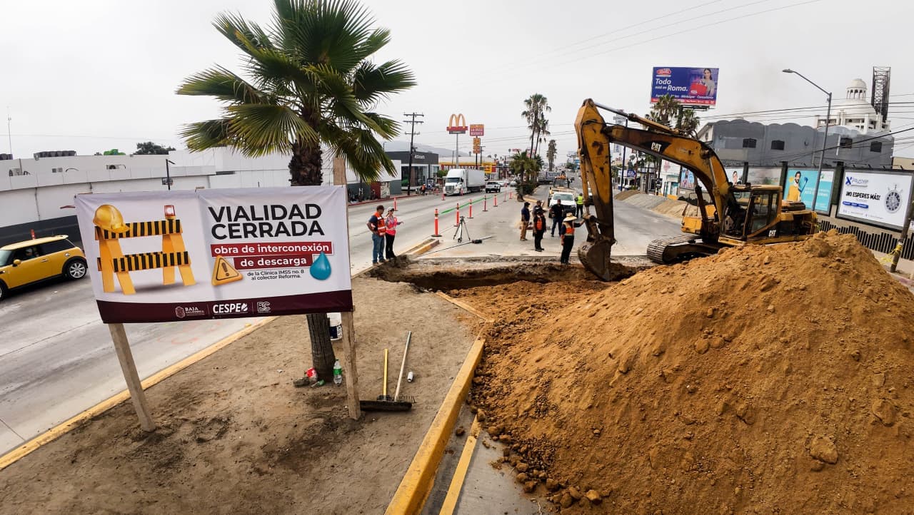 CESPE inicia obra de interconexión de descarga de la Clínica No. 8 del IMSS al Colector Reforma