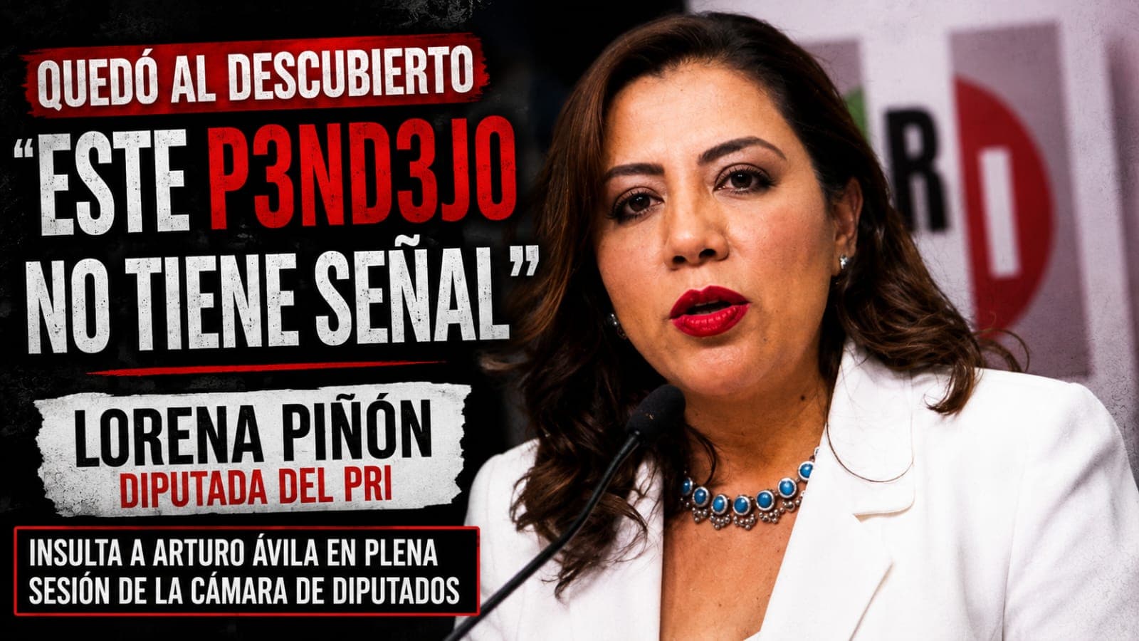 Diputada del PRI insulta a legislador de Morena con el micrófono abierto en sesión de la Cámara de Diputados