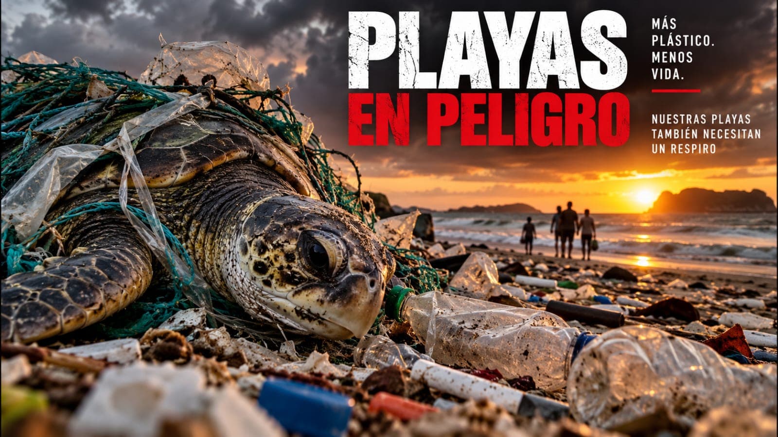 Playas bajo presión: plásticos y basura amenazan uno de los mayores recursos naturales de México