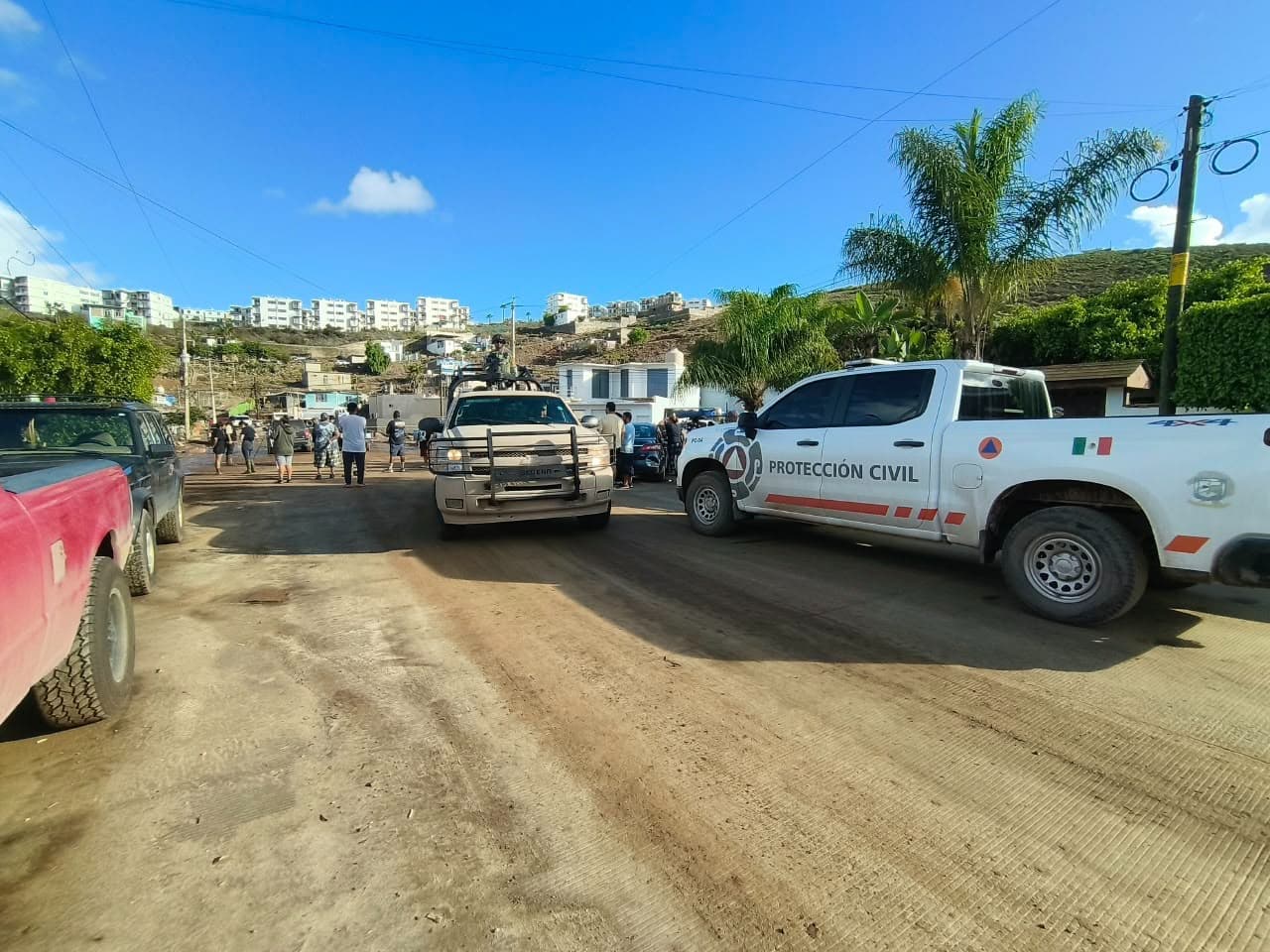 Protección Civil de Ensenada atiende inundaciones en viviendas tras lluvias