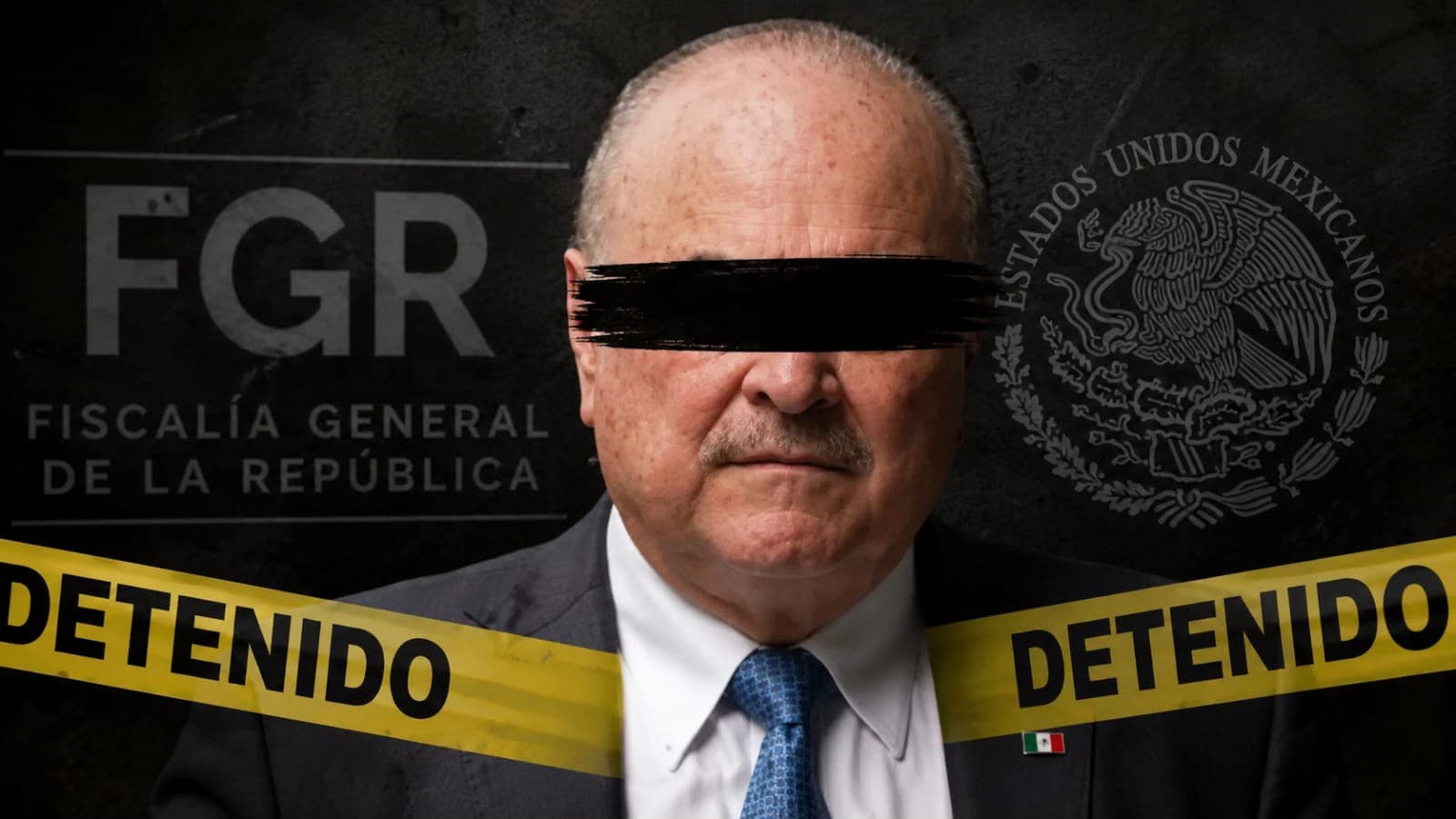 FGR ejecuta orden de aprehensión contra Ernesto Ruffo por delincuencia organizada y contrabando