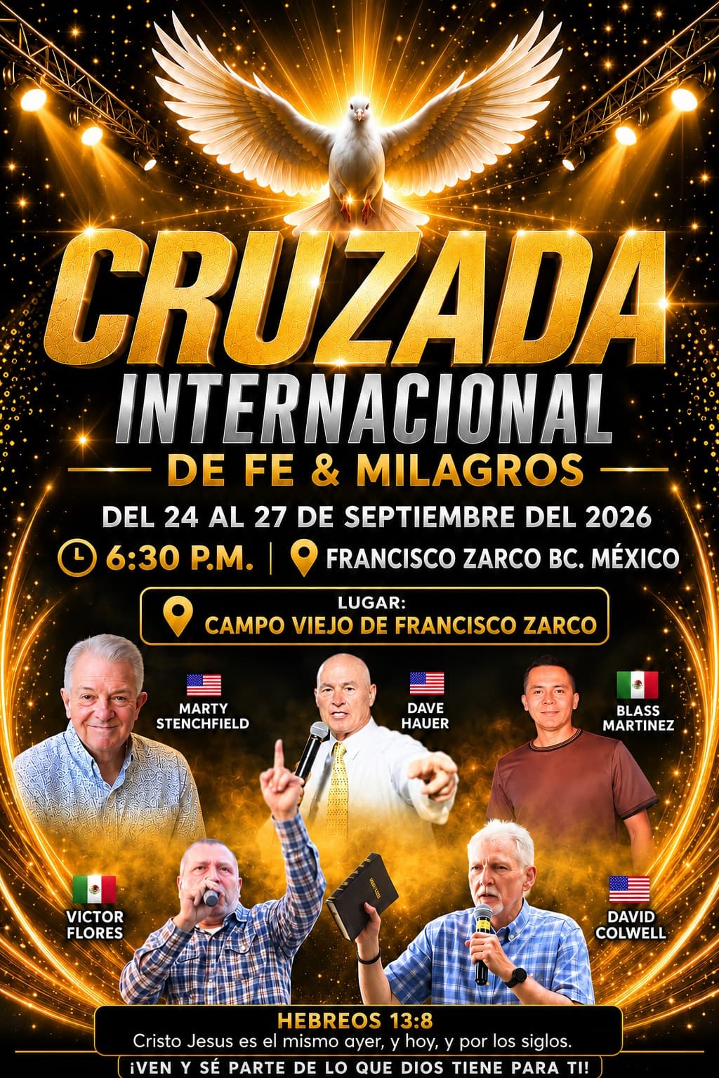 Cruzada de Fe y Milagros sale de Ensenada y llegará al Valle de Guadalupe